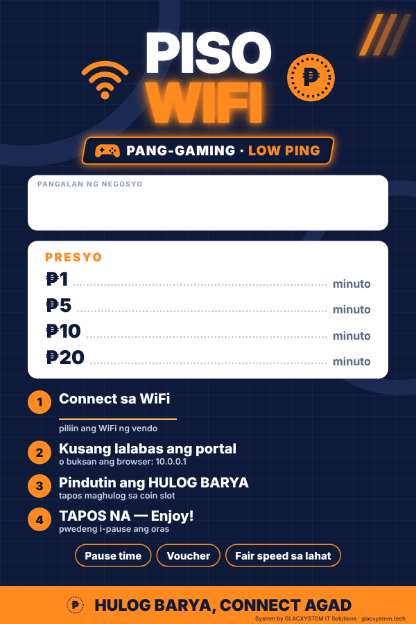 Orange Pi One piso WiFi tarpaulin, 2×3 ft